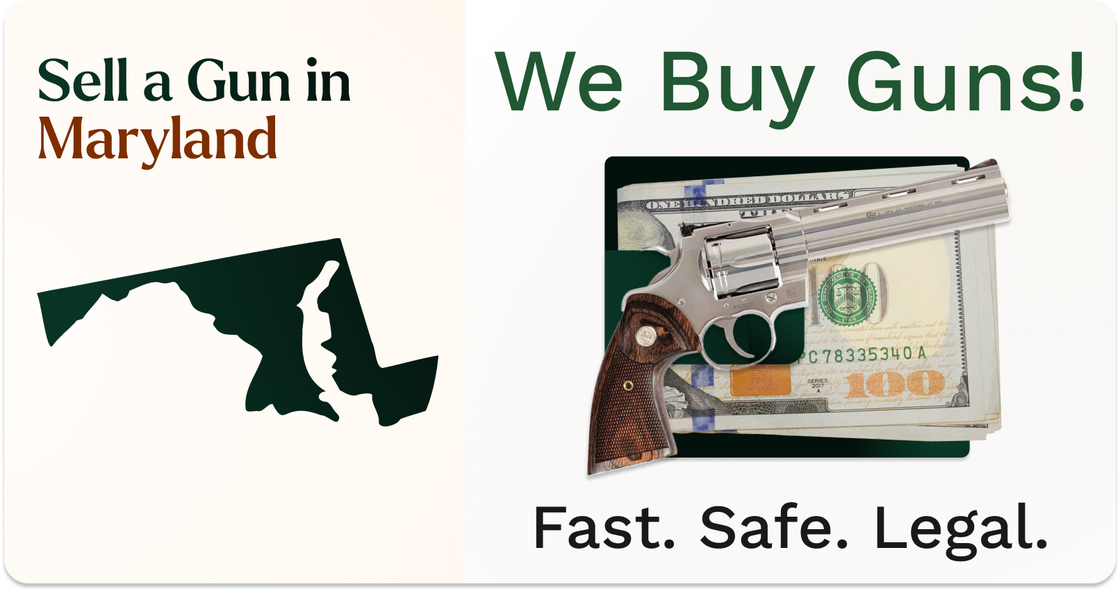 How to Sell a Gun in Maryland Fast & Easy